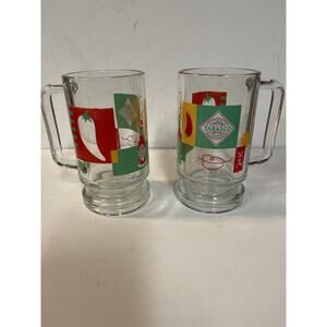 2000 Tabasco brand pepper sauce glass/mug McLhenny Co. 16 oz